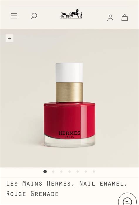 hermes rouge grenade|Nail polish, Rouge Grenade .